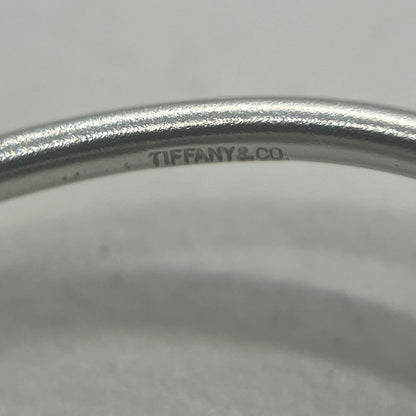 Tiffany&Co. Auth Love Knot Hook Eye Bangle 925 Silver 18K YG 750 Combo 16cm 6.3"