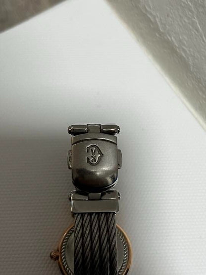 PHILIPPE CHARRIOL Alexander Bronze Dial Date Analog Watch Quartz Women Used