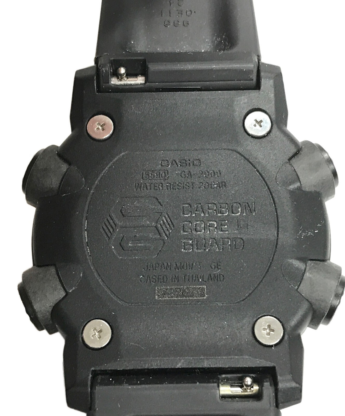 CASIO G-SHOCK GA-2000 Camouflage Mens Analog Digital Watch Olive Black Resin