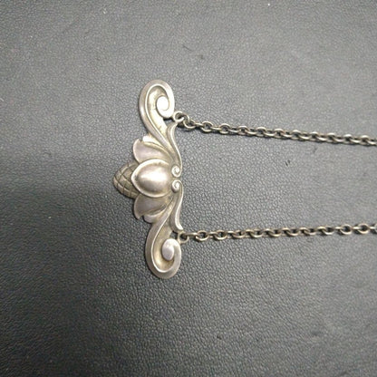 Vintage Georg Jensen # 642 Sterling Silver 925 Choker Necklace Toggle