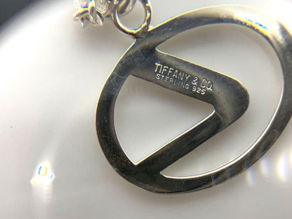 Tiffany & Co x Lexus Collaboration Emblem Silver 925 Necklace Top Charm Rare