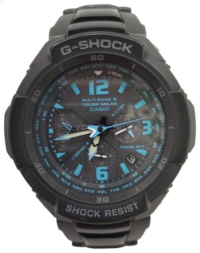 CASIO G-SHOCK Gravitymaster GW-3000B Mens Analog Watch Black Multiband6 Solar