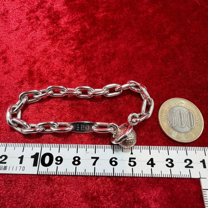 Georg Jensen  # 378 Sterling Silver 925 Golfball Bracelet Andreas Mikkelsen Rare