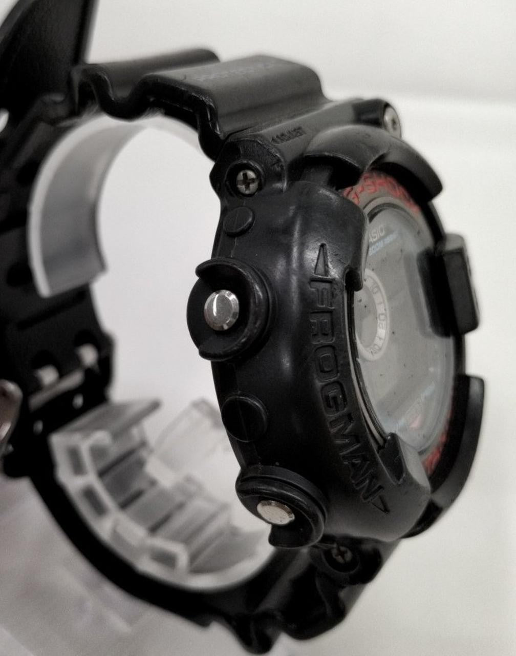 CASIO G-SHOCK Frogman DW-8200 Titanium Mens Digital Watch Black 200M Diver JDM