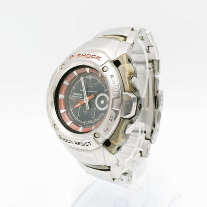 CASIO G-SHOCK G-520D-3AVDR Y2K World Time Mens Watch Silver Stainless Steel