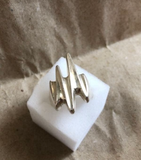 Georg Jensen # 125 Sterling Silver 925 Ring Henning Koppel Size 49 US 4.75