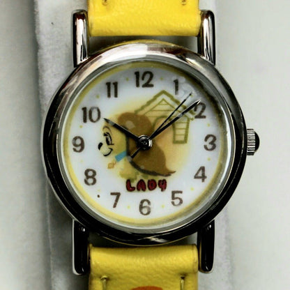 Disney Lady and the Tramp Lady Analog Quartz Watch Unused Vintage Rare