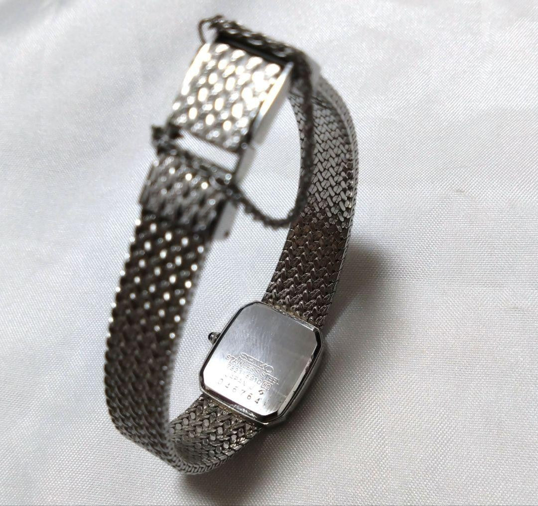 Vintage SEIKO Exceline 7321-5910 Quartz Analog  Watch Women Battery replaced