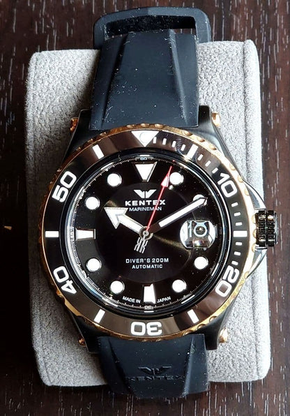 Kentex Marine Man Seahorse II Automatic Diver Watch Limited edition of 188