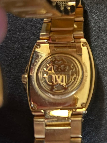 Roberto Cavalli by Franck Muller RV2L024M0081 Analog Quartz Watch Women W/Box