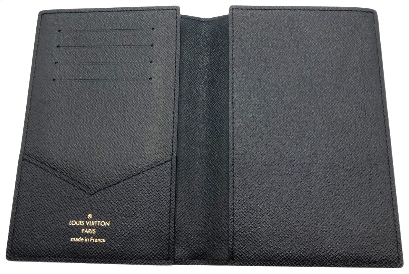 Louis Vuitton Monogram Couverture Passeport NM Passport Cover Brown France Auth