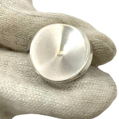 Georg Jensen Cufflinks Sterling Silver 925 Round Circle Design Men Vintage