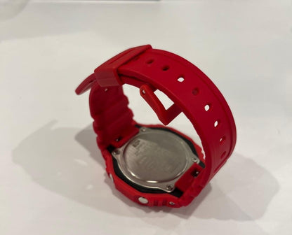 CASIO G-SHOCK GA-2100-4AJF Analog Digital Watch Red Resin Case 20BAR Carbon Core