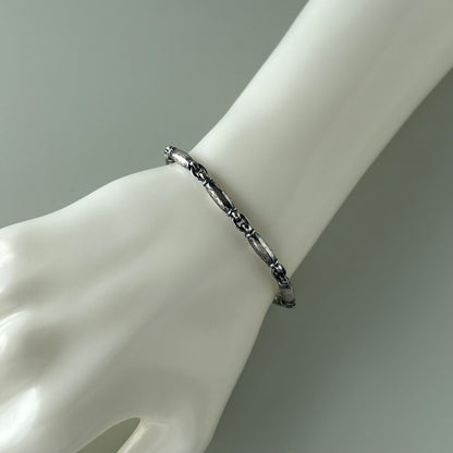 Georg Jensen #43 Sterling Silver 925 Bracelet Henry Pilstrup L 19.5cm Vintage