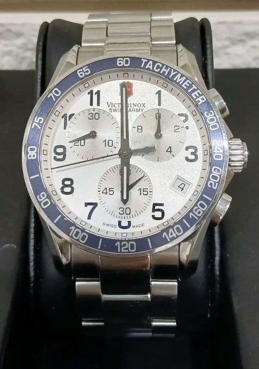VICTORINOX SWISS ARMY Chrono Classic 241121 Chronograph Quartz Watch Date Men