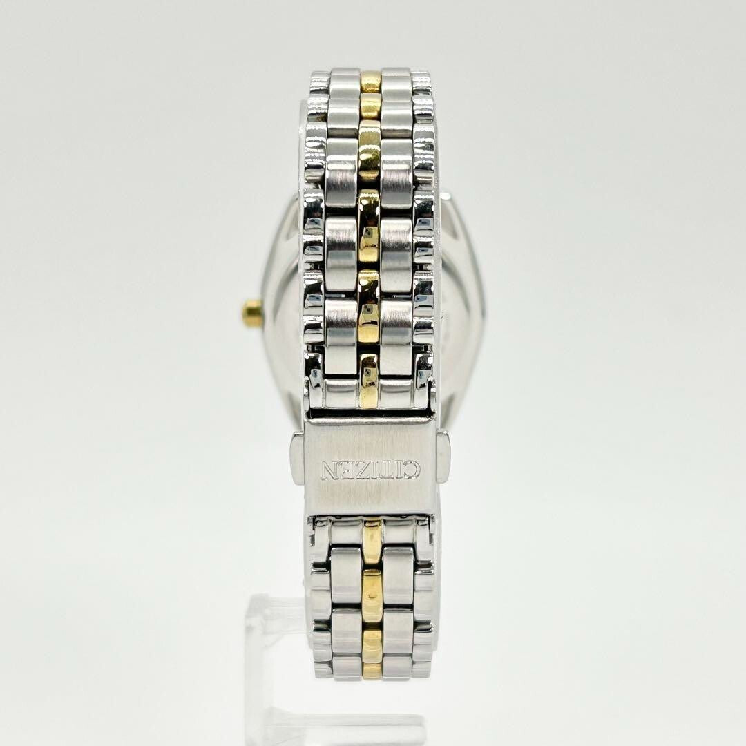 Citizen Eco-Drive E011-S066441 Analog Solar Watch Women Belt Length 15.5cm 6.1"