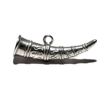 Vintage 50s Just Andersen Sterling Silver 925 Charm Pendant Top Denmark