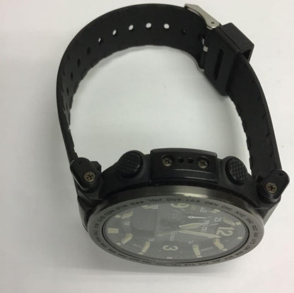 CASIO PRO TREK PRG-600YB Tough Solar Mens Watch Black Dial 47mm Triple Sensor