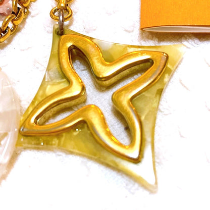 Louis Vuitton Bijou Sac Insolence Bag Charm Keychain Gold Resin M66884 6.0in