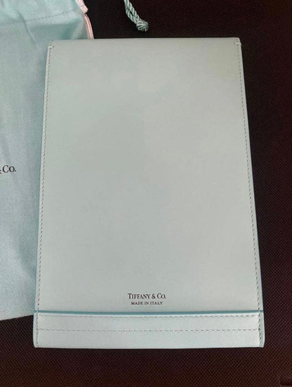 Rare Tiffany & Co Inter Office Envelope Document Case Limited Light Blue 23x15cm