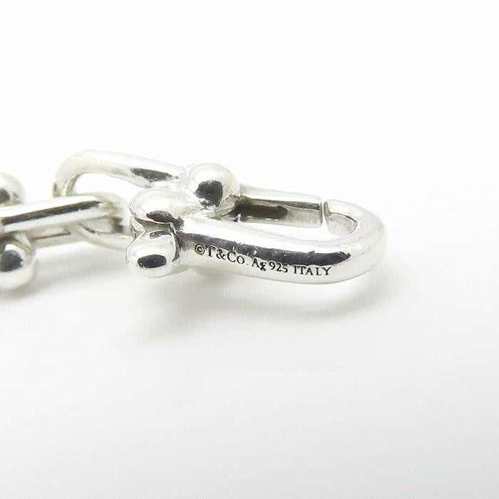Tiffany & Co Silver 925 HardWear Micro Link Chain Bracelet L 16cm 6.3in Auth
