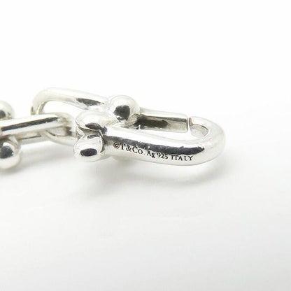 Tiffany & Co Silver 925 HardWear Micro Link Chain Bracelet L 16cm 6.3in Auth