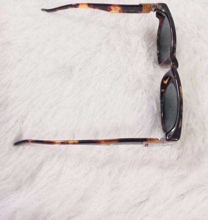 GUCCI GG2412 Sunglasses Mens Brown Havana Pattern Acetate Frame 53mm Vintage