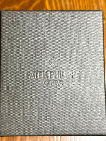 PATEK PHILIPPE Genuine Watch Travel Case Brown Leather Authentic Switzerland