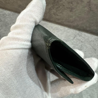 Louis Vuitton Authentic Taiga Leather Multicles Key Case Dark Green Used