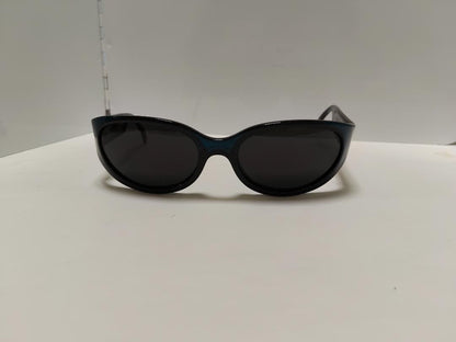 Arnette HooDoo Sunglasses Blue Black Lens Greg Arnet Signature 90s Y2K Vtg Used