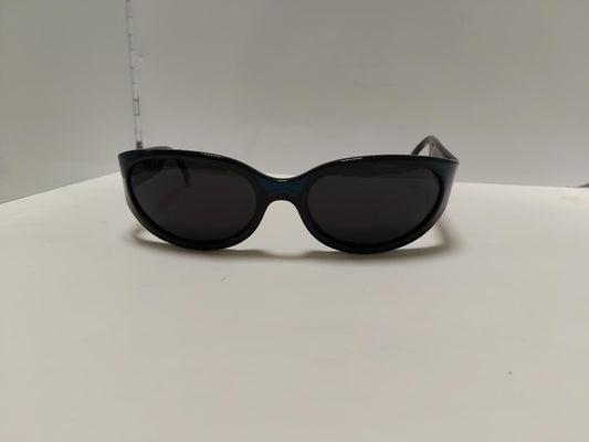 Arnette HooDoo Sunglasses Blue Black Lens Greg Arnet Signature 90s Y2K Vtg Used