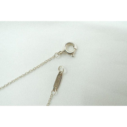 Tiffany & Co Sterling Silver 925 Butterfly Papillon Pendant Necklace L46cm 18.1"