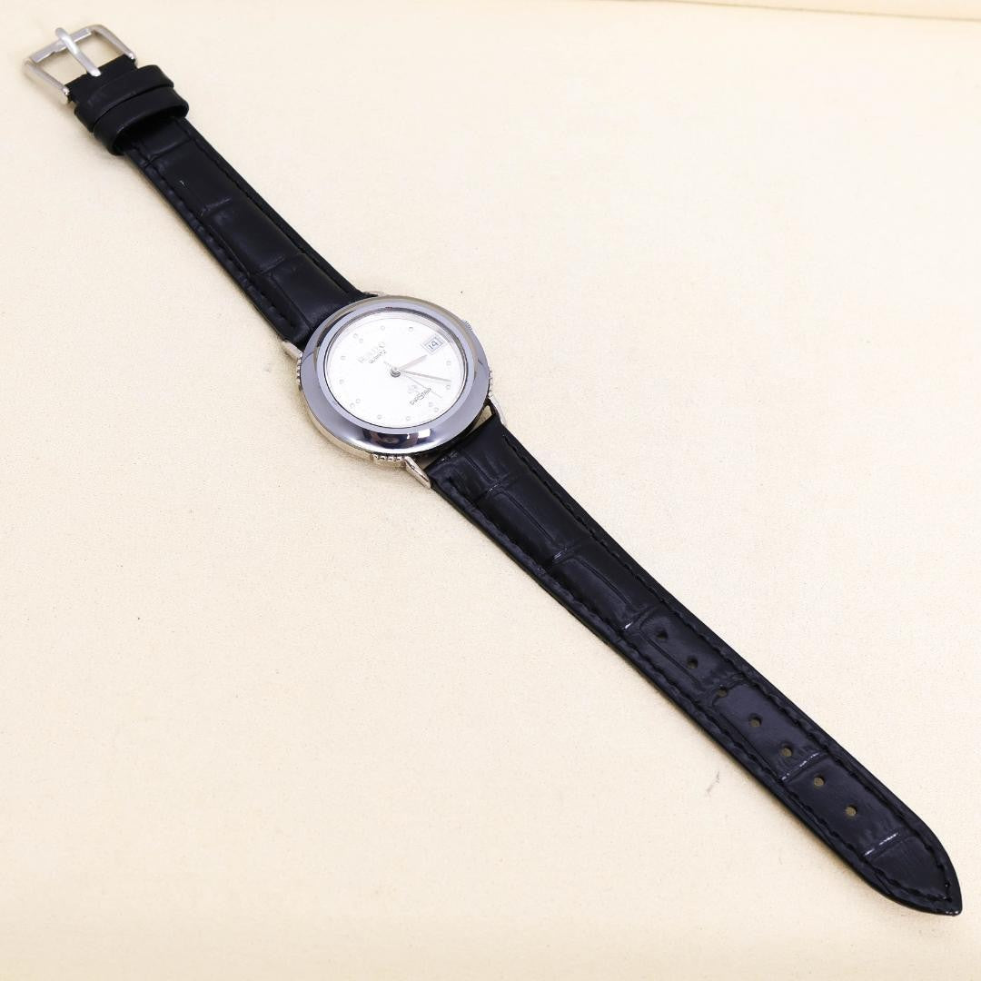Rado Diastar 107.9623.3 Date Hard Alloy Case Quartz Watch Men Battery Replaced