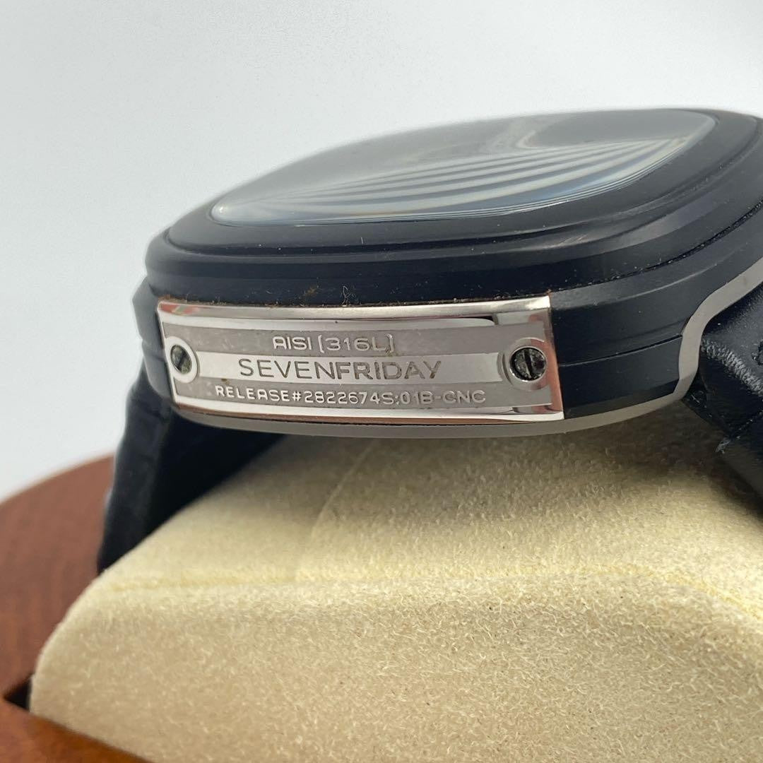 Seven Friday Sf-M2-01 Analog Automatic Watch Men Working Left-handed Rare