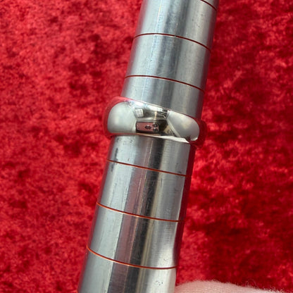 Georg Jensen # 320 Sterling Silver 925 Heart Ring Size 51.5 US 5.75 Excellent