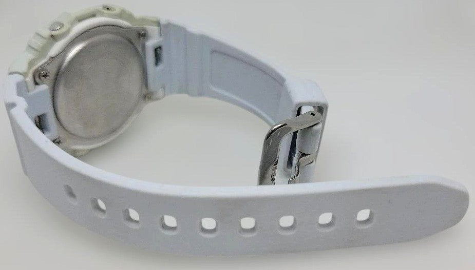 CASIO BABY-G BGD-565SC Digital Watch White Purple Dial Square Case Working