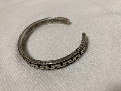 KONSTANTINO Sterling Silver Bangle Bracelet Length 15.7cm 6.1" Used From Japan