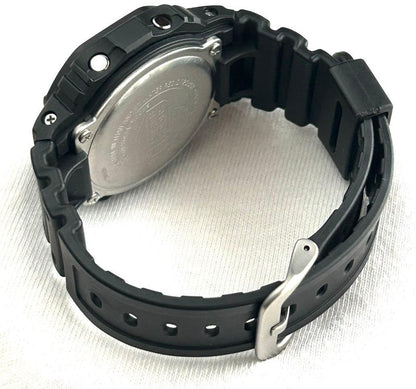 CASIO G-SHOCK DW-5600UBB All Black Mens Digital Watch New Battery Resin 43mm