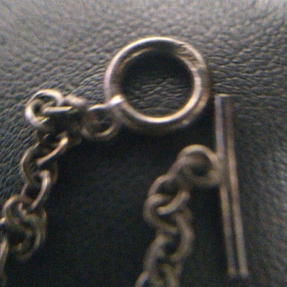 Vintage Georg Jensen # 642 Sterling Silver 925 Choker Necklace Toggle