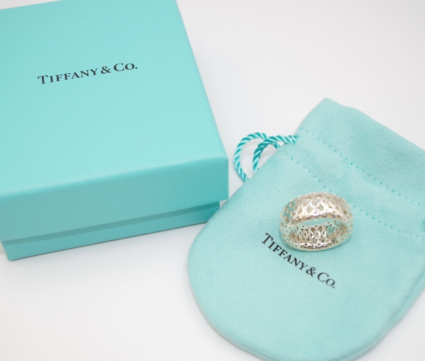 Tiffany & Co. Sterling Silver 925 Marrakesh Ring Paloma Picasso Size US 5 Rare