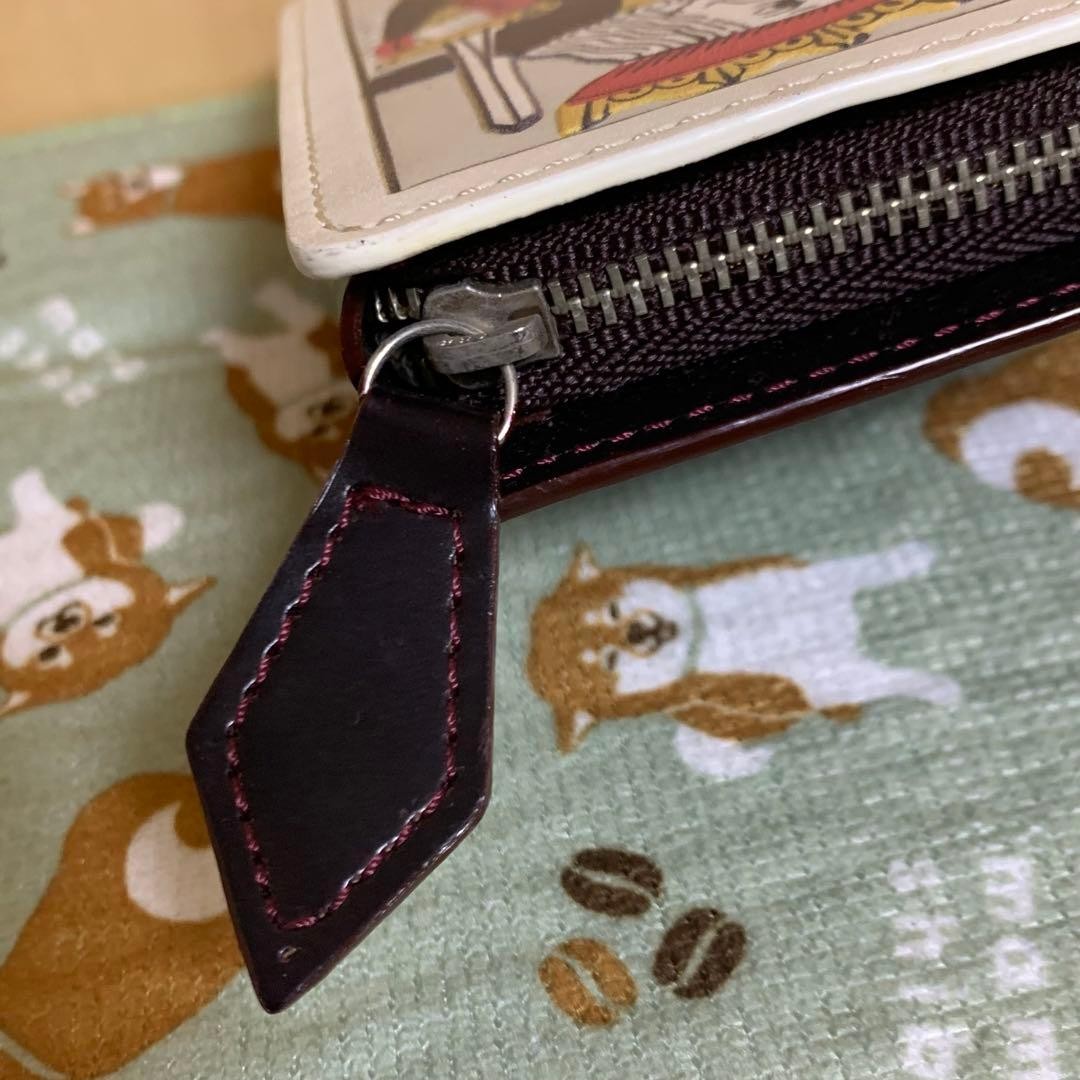 Vivienne Westwood Playing Card Print Coin Purse Discontinued Design Used