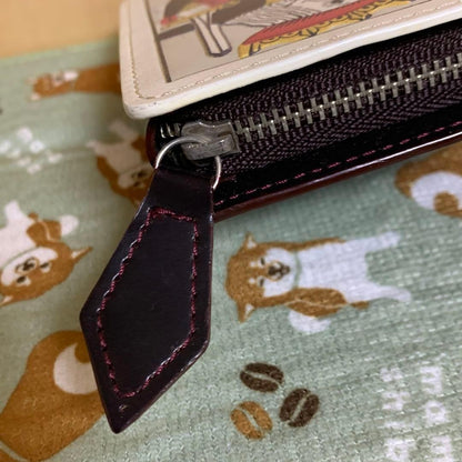 Vivienne Westwood Playing Card Print Coin Purse Discontinued Design Used