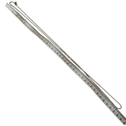 Old Tiffany & Co Sterling Silver 925 Long Ball Chain Necklace 86cm 33.8in 2.4mm
