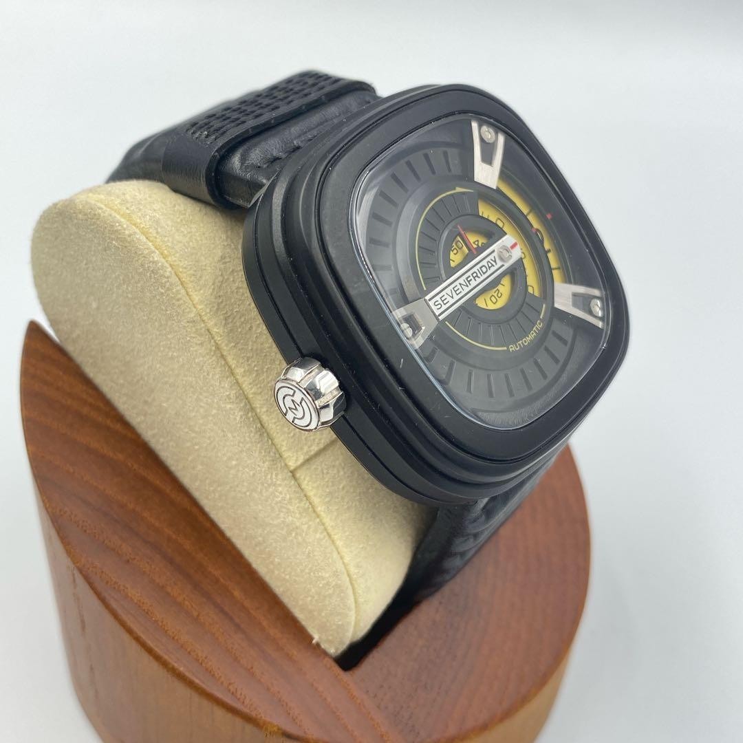 Seven Friday Sf-M2-01 Analog Automatic Watch Men Working Left-handed Rare
