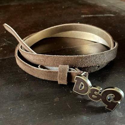 Dolce & Gabbana D&G Buckle Suede Belt Size 100/85 L 100cm 39in