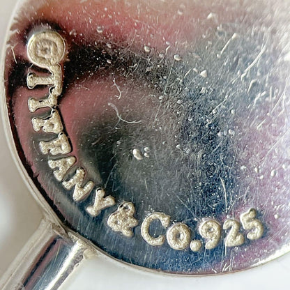 Tiffany & Co. Silver 925 Lollipop Candy Blue Enamel Pendant Top Charm Used