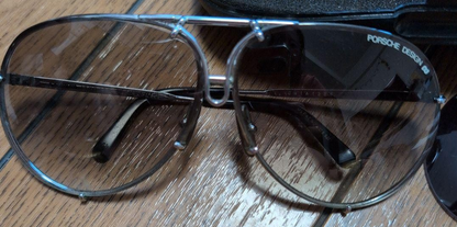 Carrera Porsche Design Mod 5623 Small Teardrop Aviator Sunglasses with Case VTG