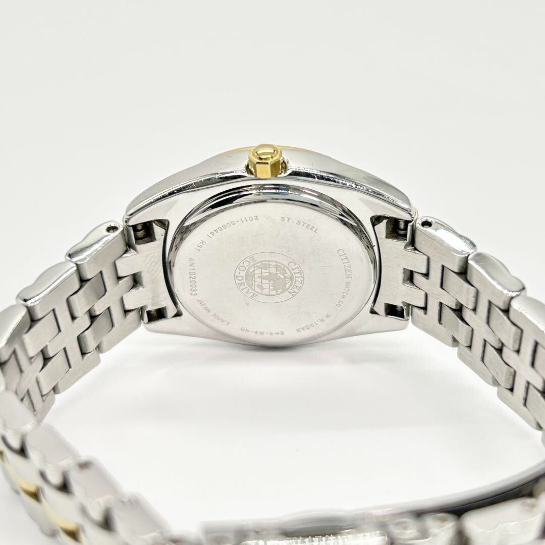 Citizen Eco-Drive E011-S066441 Analog Solar Watch Women Belt Length 15.5cm 6.1"