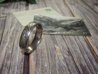 Antique GEORG JENSEN Sterling Silver 925 Bangle Bracelet Made in 1957