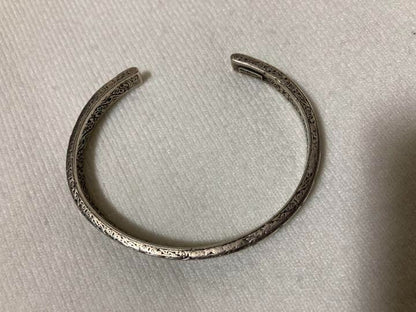 KONSTANTINO Sterling Silver Bangle Bracelet Length 15.7cm 6.1" Used From Japan
